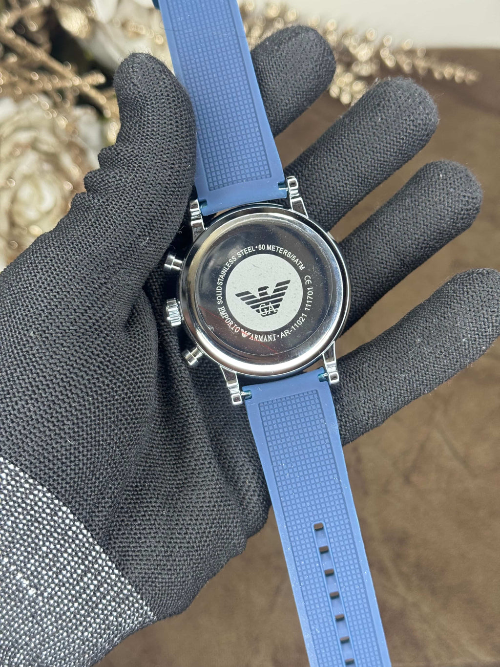 Emporio  Arman i Grey Chronograph Watch