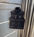Moncle r Black Imported Sleeveless puffer Jacket