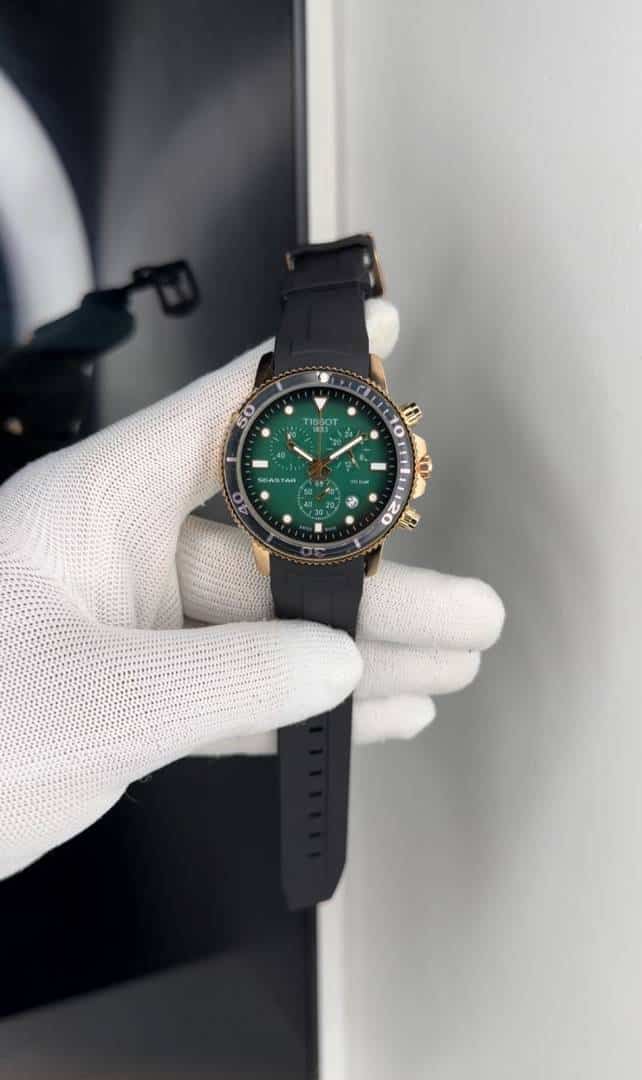 Tisso_t Seastar Working Green Dial