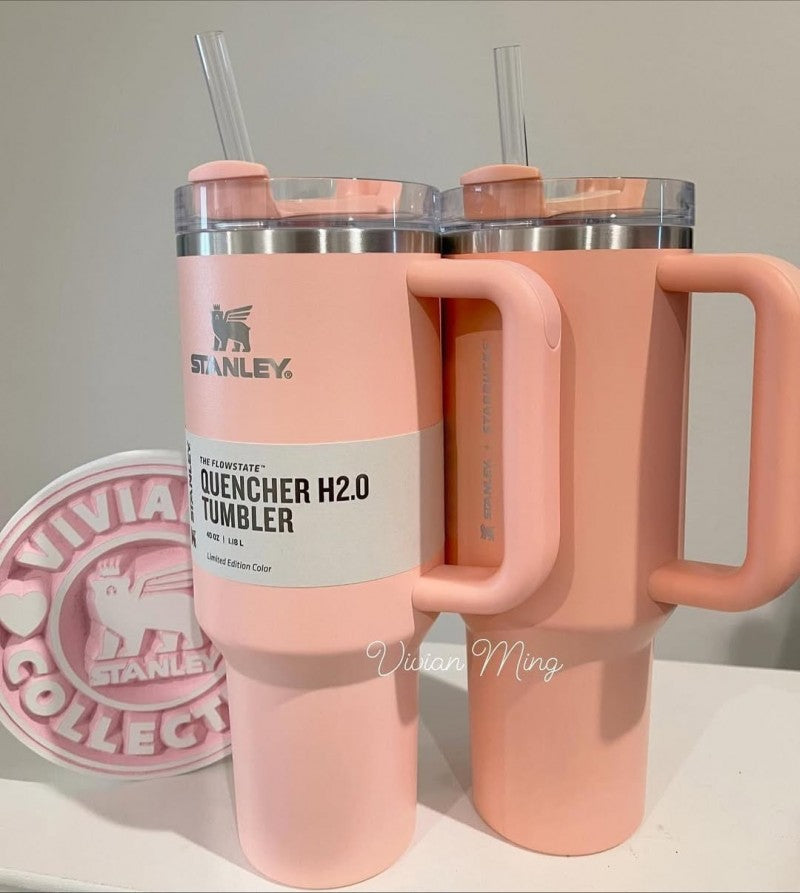 Stanley The Quencher H2 0 Flowstate Tumbler Peach