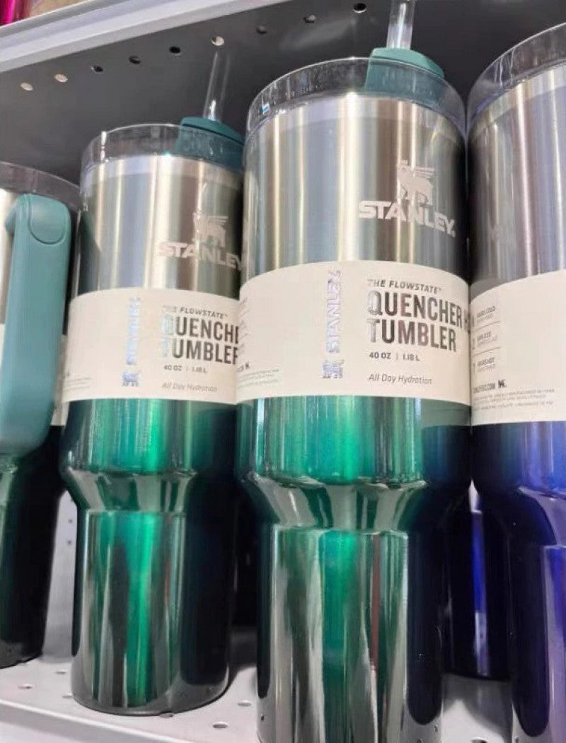Stanley Quencher Tumbler Camelia Gradient Steel Blue
