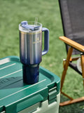 Stanley Quencher Tumbler Camelia Gradient Steel Blue