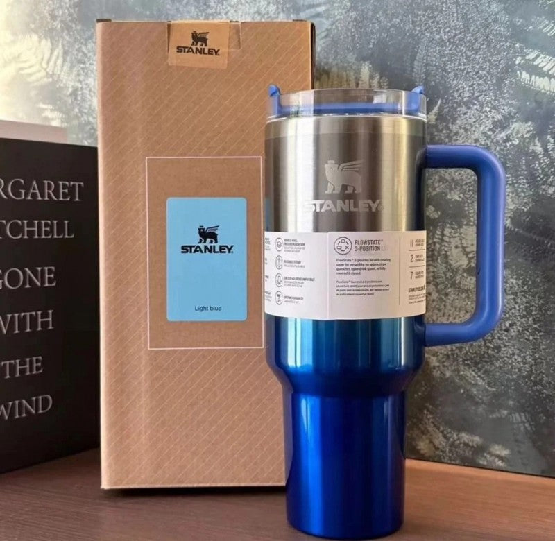 Stanley Quencher Tumbler Camelia Gradient Steel Blue