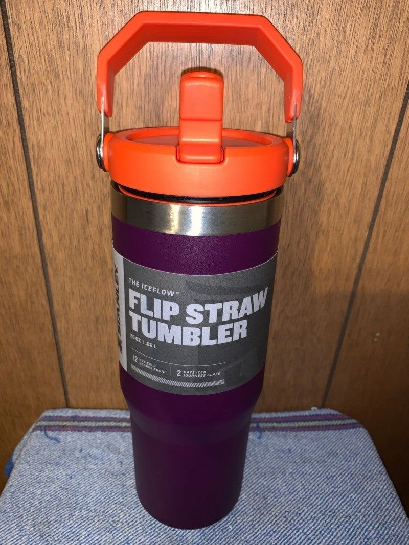 Stanley IceFlow Flip Straw Wine 30oz