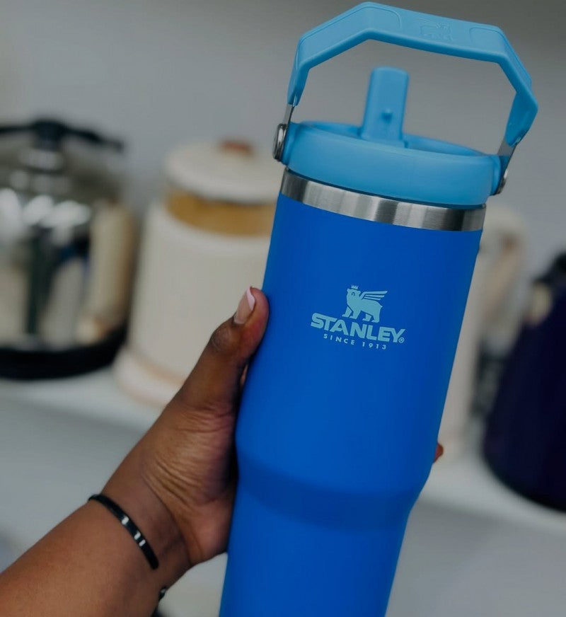 Stanley IceFlow Flip Straw Tumbler Blue 30oz