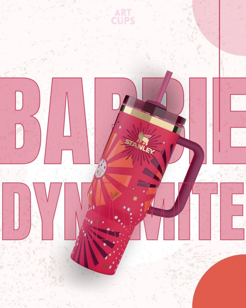 Stanley x Barbie 80s Dynamite Tumbler