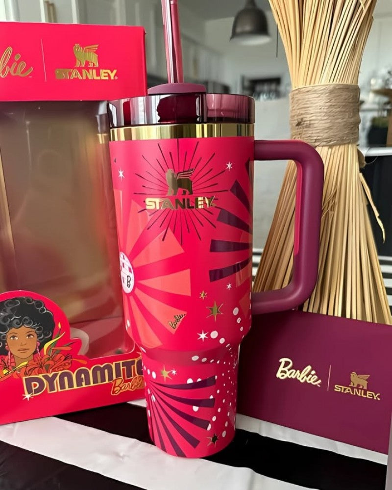 Stanley x Barbie 80s Dynamite Tumbler