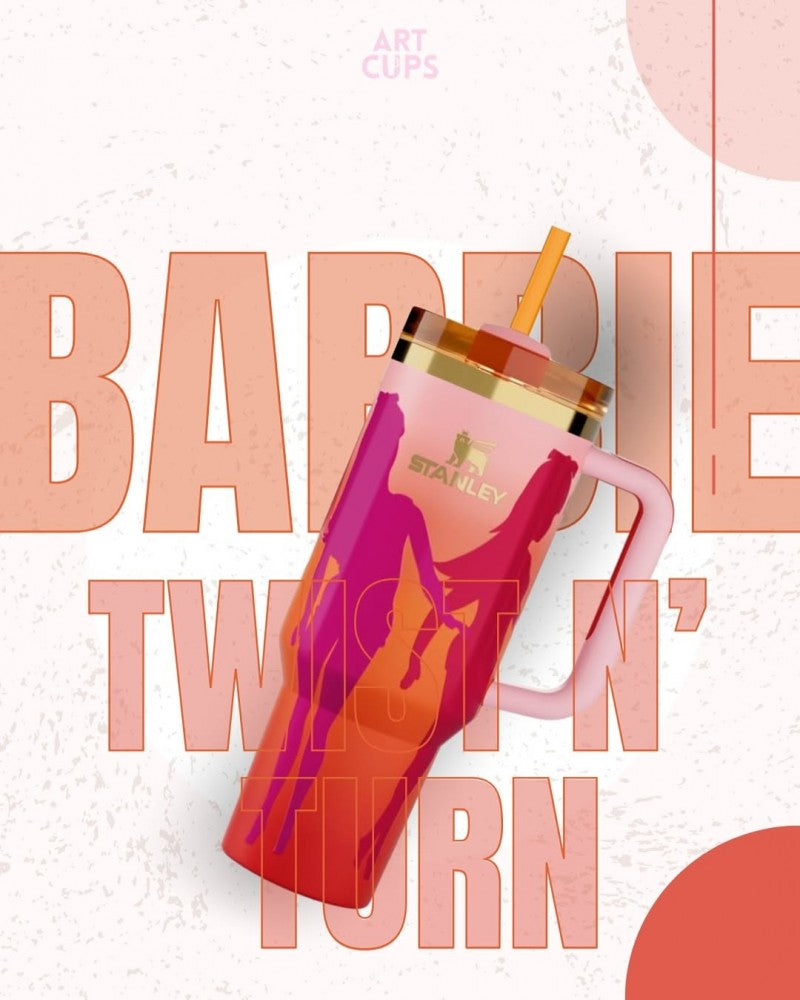 Stanley X Barbie 60s Twist N Turn Tumbler