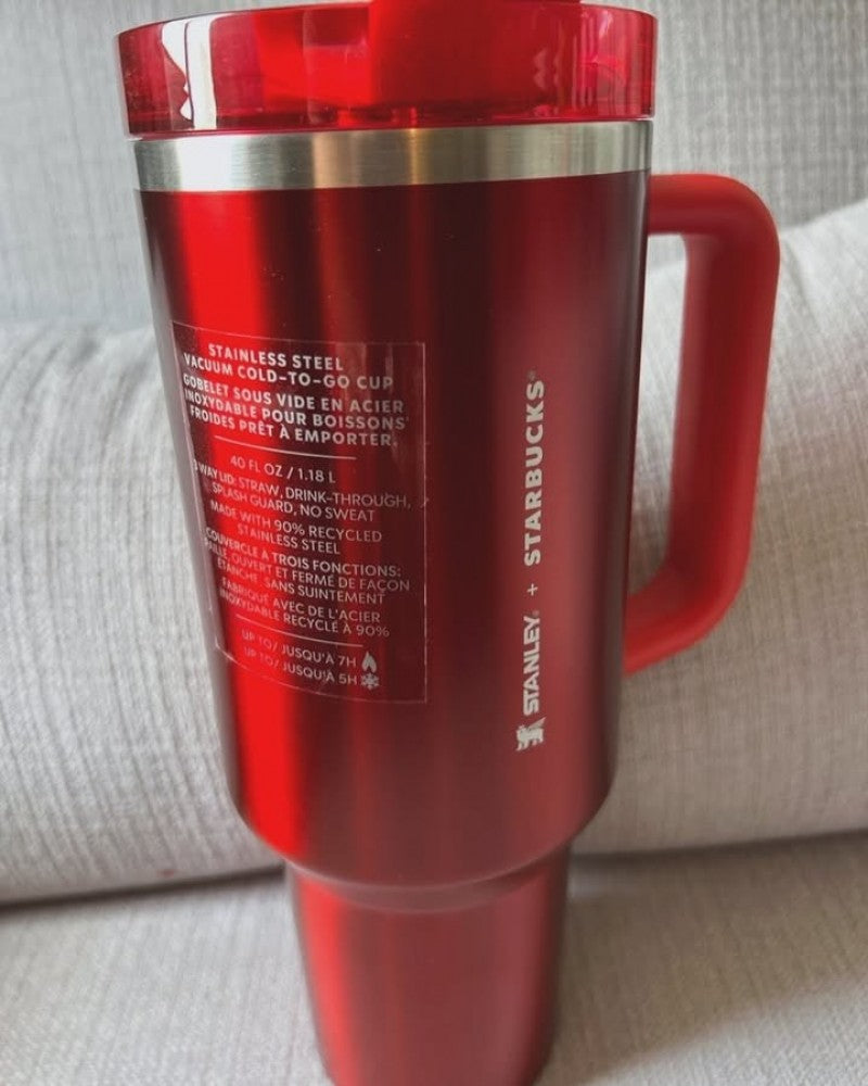 Starbucks x Stanley The Quencher H2 Tumbler Red