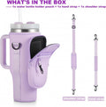 Carrier bag for Stanley Tumbler Purple