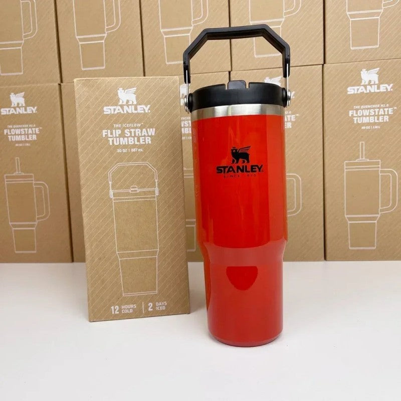 Stanley IceFlow Flip Straw Tumbler Blaze Red 30 oz