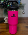 Stanley IceFlow Flip Straw Tumbler Electric Pink 30 oz