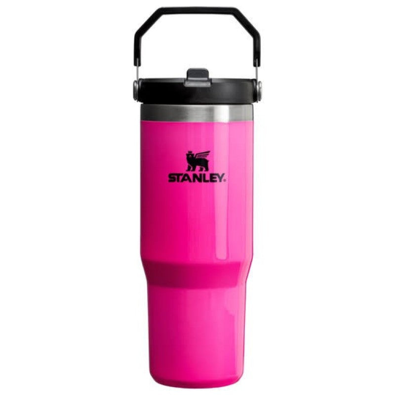 Stanley IceFlow Flip Straw Tumbler Electric Pink 30 oz