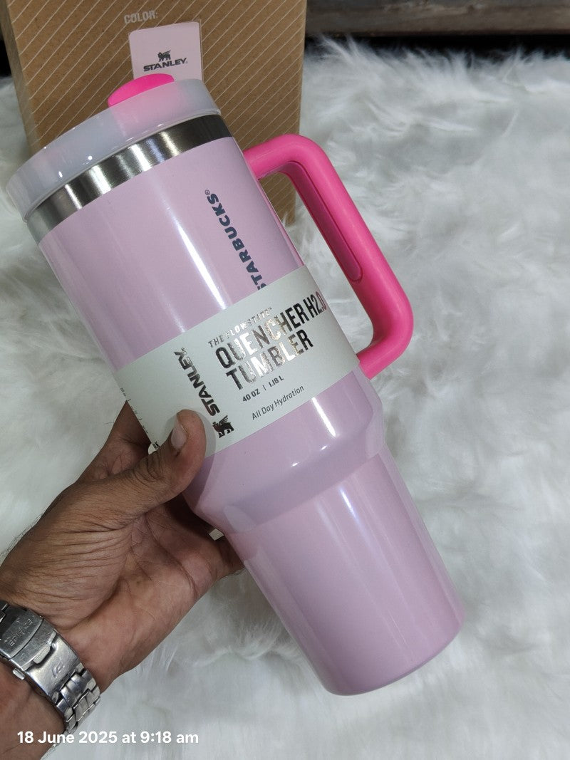 StarBucks x Stanley The Quencher H2 Tumbler Pink