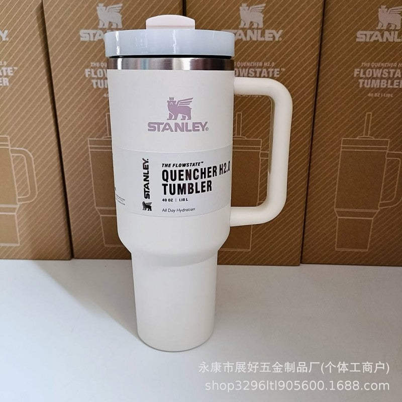Stanley The Quencher H20 Flowstate Tumbler Cream