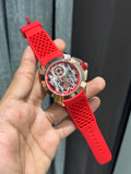 Jacob & Co. Copper Red CR7 Ronaldo Premium Quartz Watch