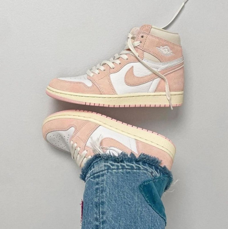 4IR JordAn 1 high washed pink semi