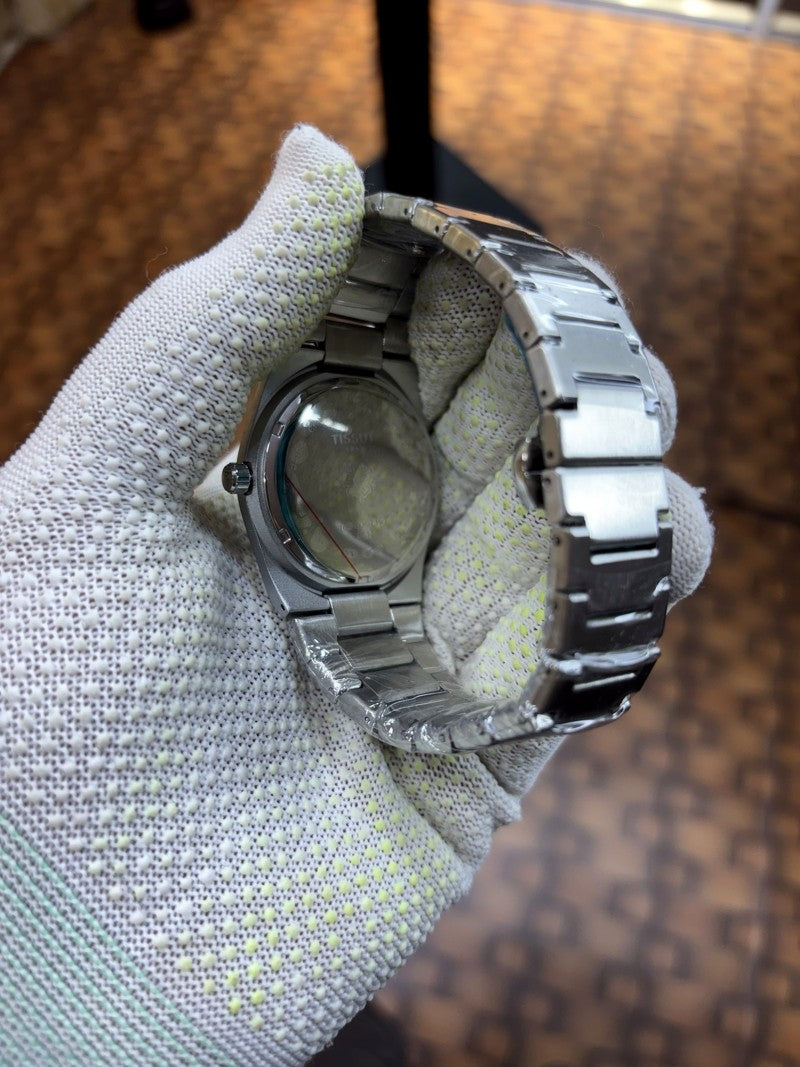 Tissot PRX QUARTZ BLUE DIAL WATCH