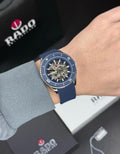 Rad o Captain Cook Automatic Silicone Blue