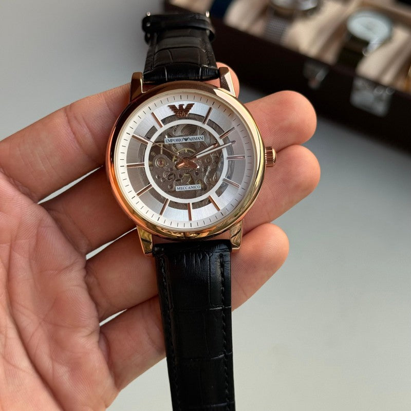 Emporio Arman i Meccanico Leather