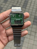 Fossi l Vintage Silver Green