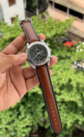Omeg a Speedmaster Leather Brown OG Lock