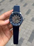 Rad o Captain Cook Automatic Silver Blue