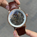 Patek Philipp e Premium Leather Transparent Brown