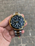 Role x Submarine Quartz Two Tone Black Dial