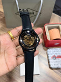 Fossi l Townsman Black Leather