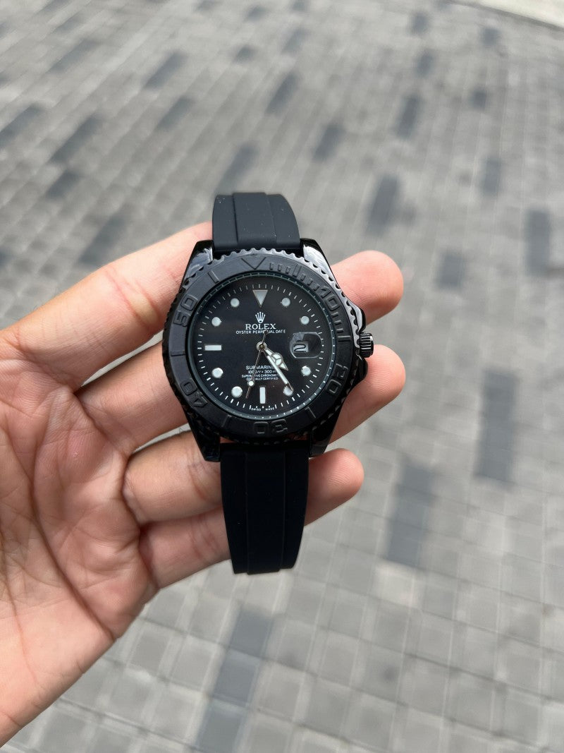 Role_x yatchmaster full black