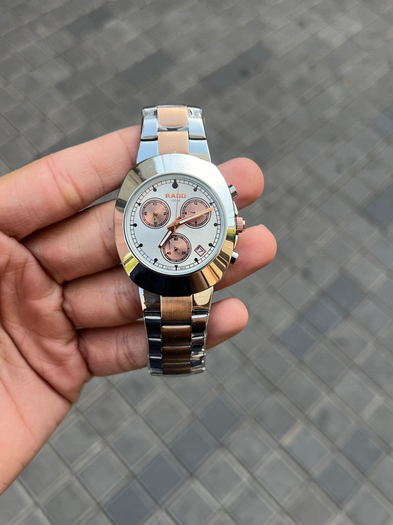 Rad o 100M Chronograph Two Tone