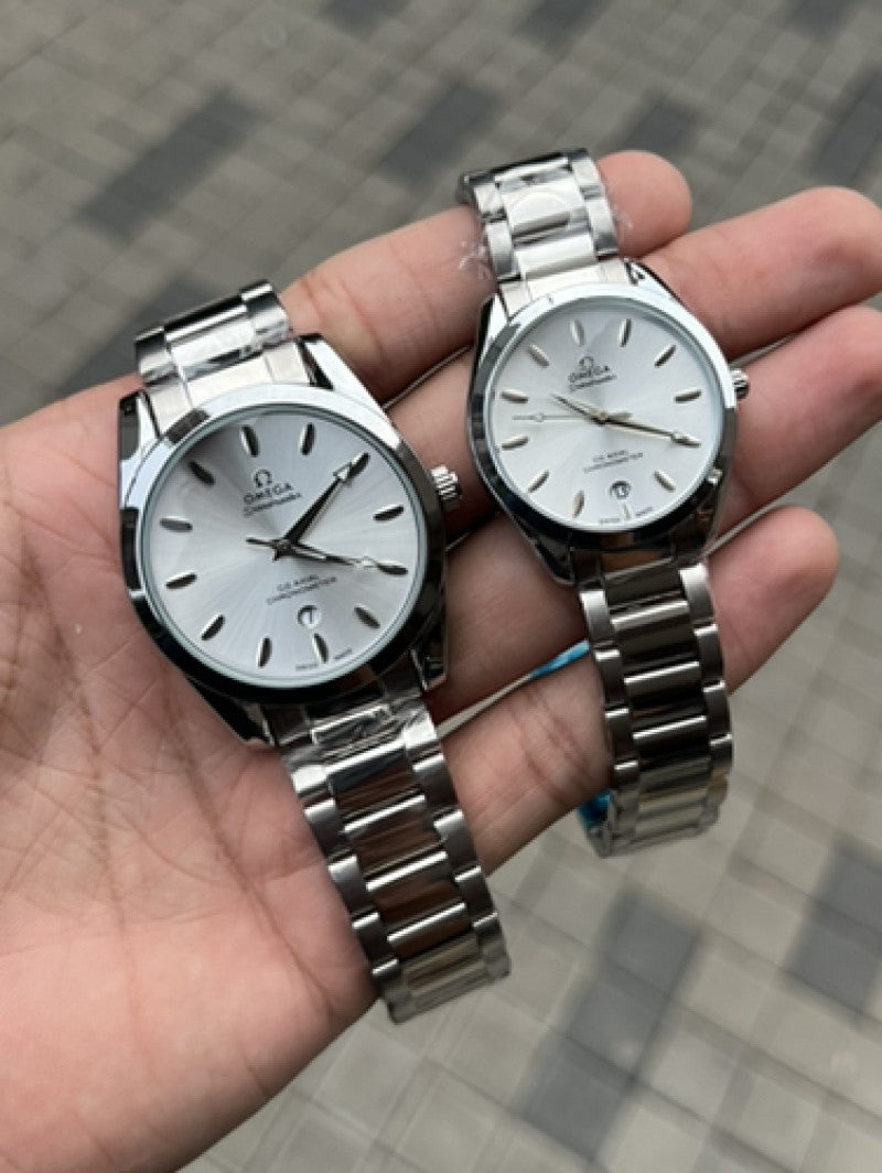 Omeg a Couple Silver