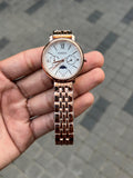 Fossi l Chronograph Women s Rose White