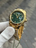 Rolex Day Date Gold Green