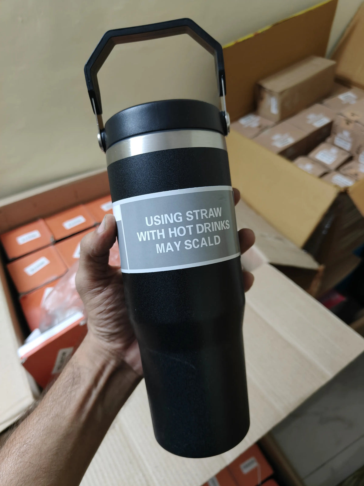 Ice Flow Flip Straw And Handle 30 oz Tumbler