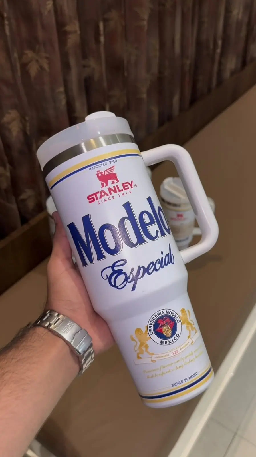 Stanley x Modelo Especial Limited Tumbler White