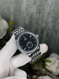 Role x Chronometer Silver Black Premium Watch