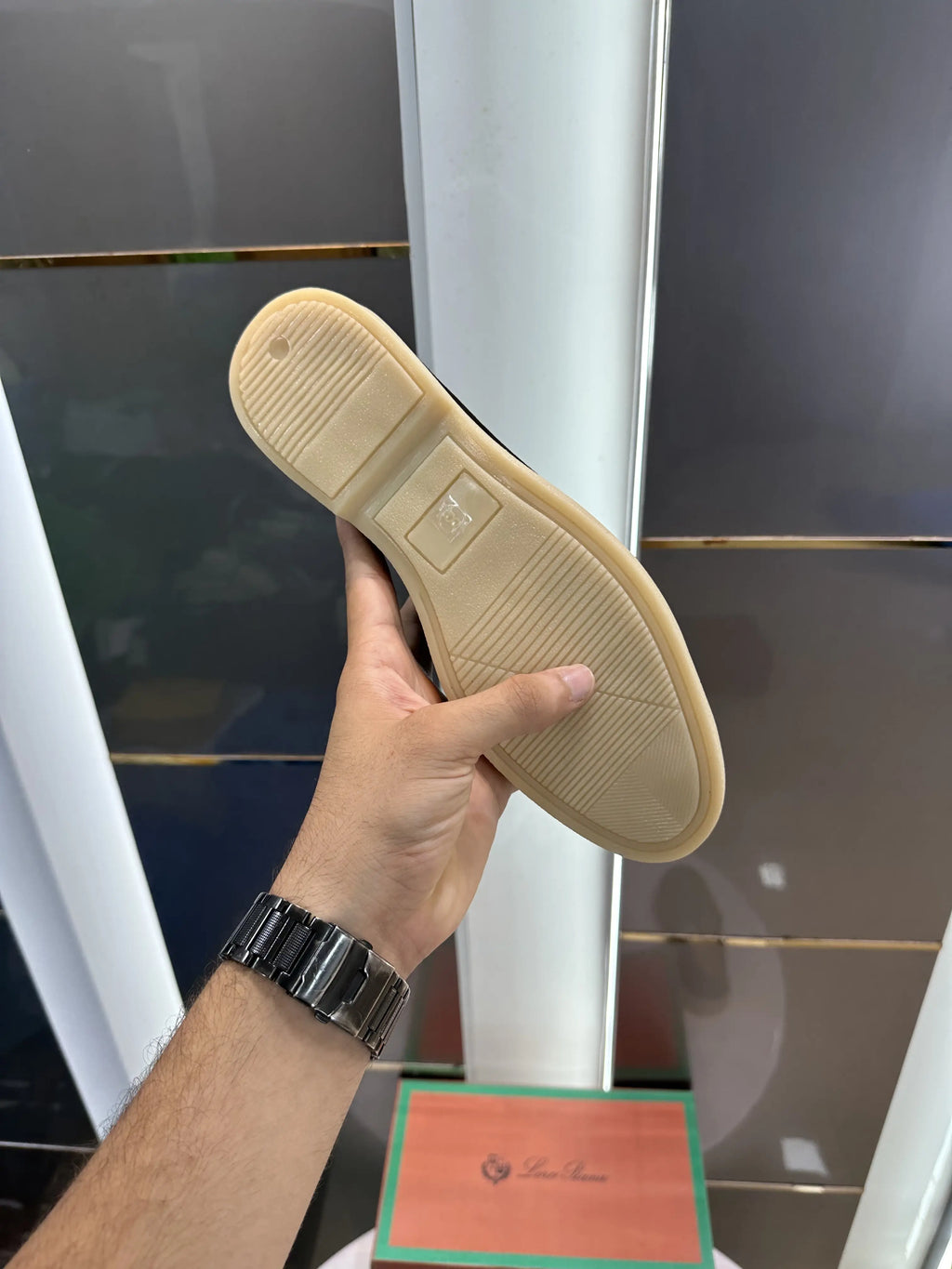 Loro_Piana Brown Formal Loafer