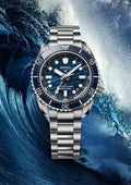 Seiko Prospex Gmt divers ocean wave Blue 067