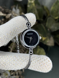 Gucc i Bracelet Silver Black Premium Watch