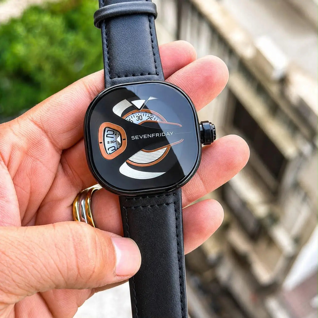 Seven Friday Leather Full Black
