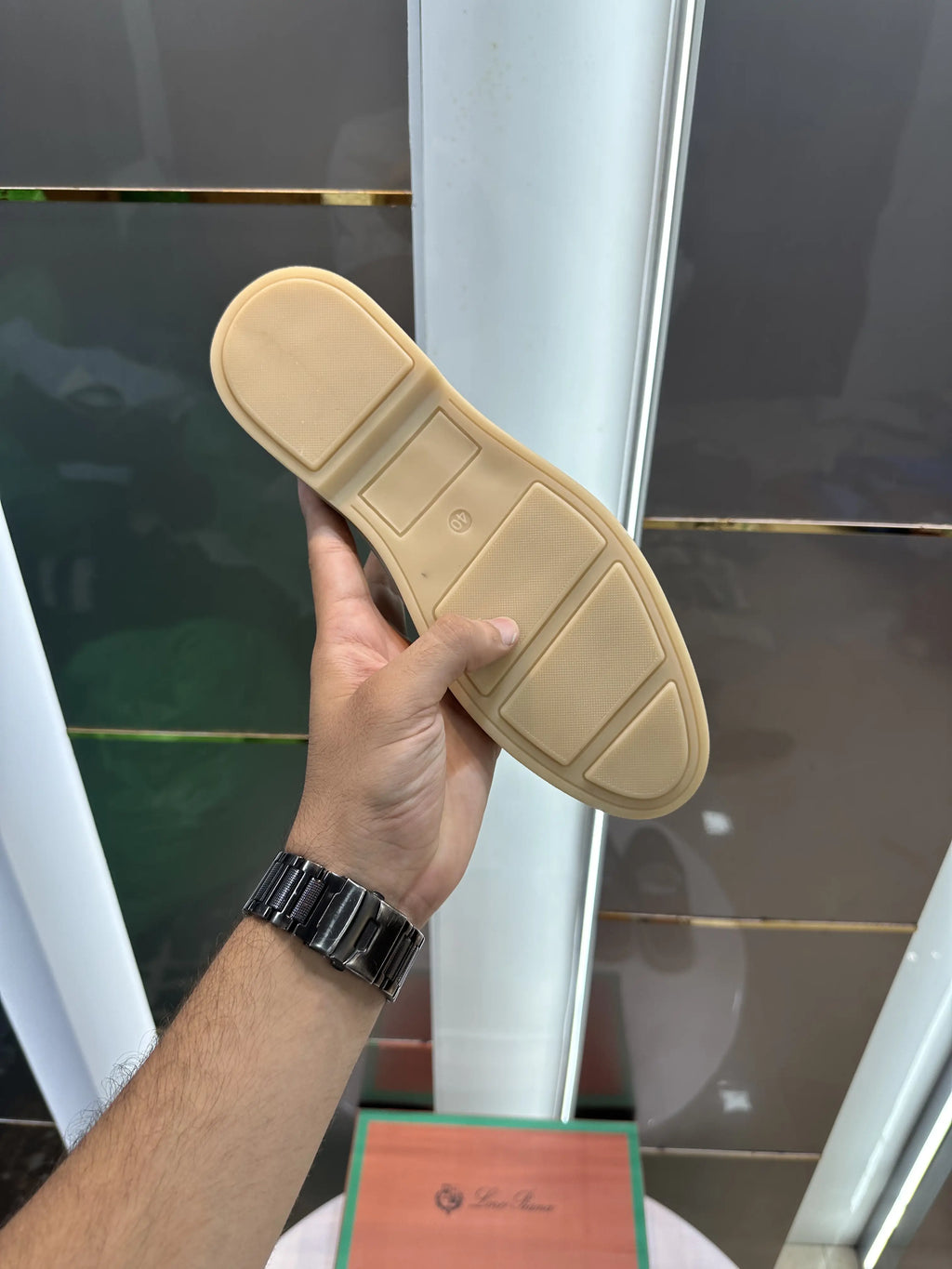 Loro_Piana Slip-Ons Black