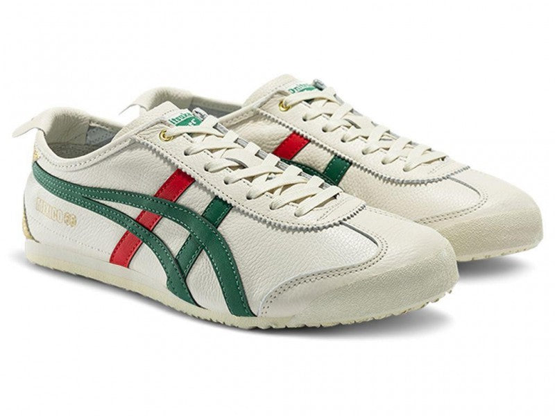 ONITSUKA TIGER MEXICO 66 BIRCH KALE 1ST LETHER QUALITY