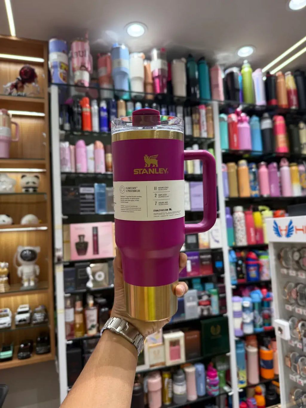 Stanley Quencher Tumbler Copper Bottom Wine