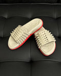 Christian Louboutin Cream Slide