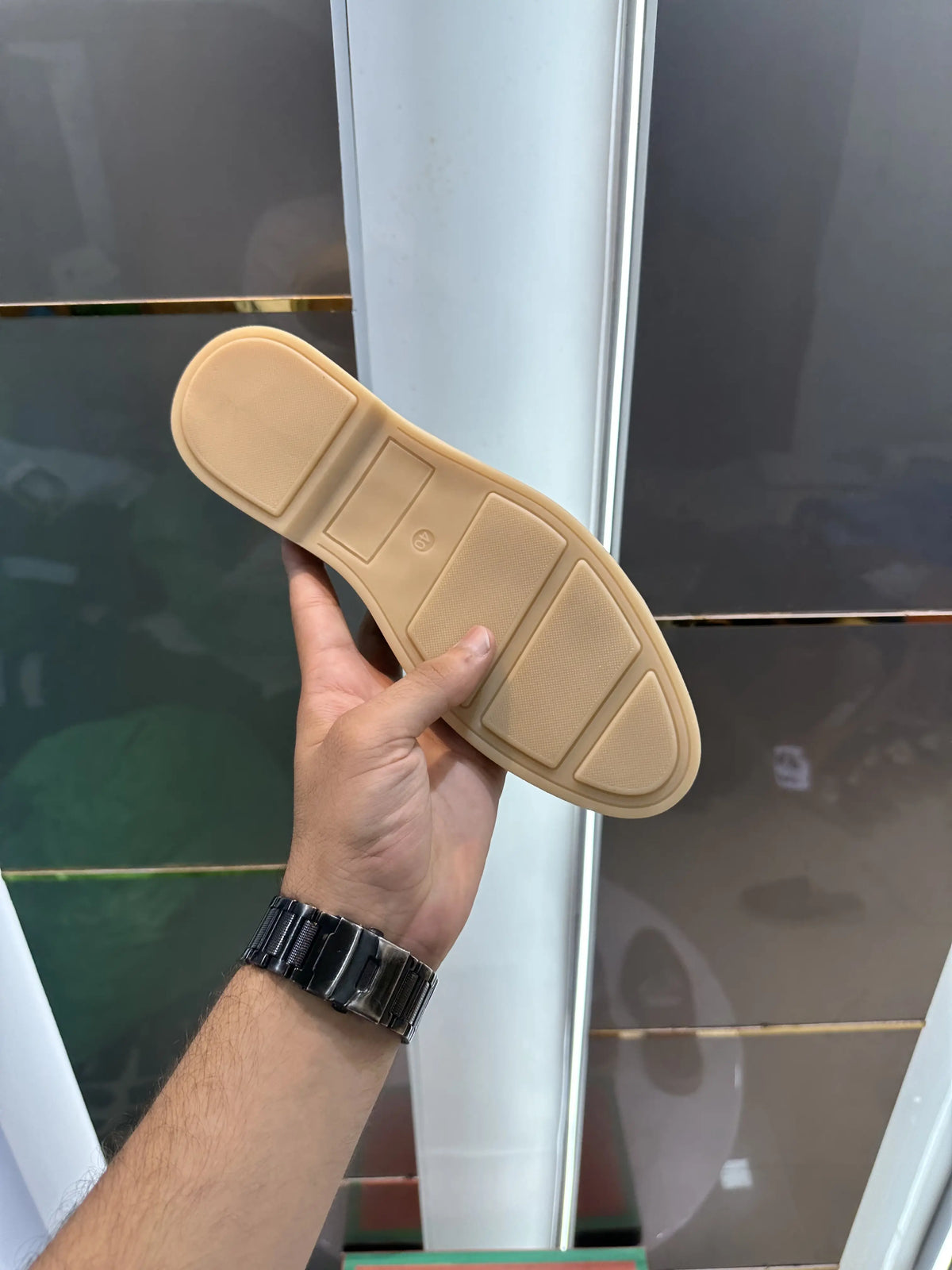Loro_Piana Slip-Ons Beige