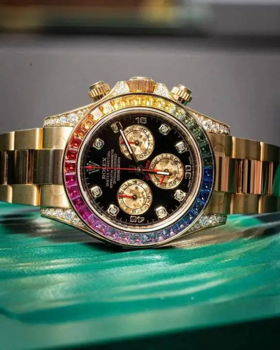 Rolex Cosmograph Daytona Rainbow watch Gold