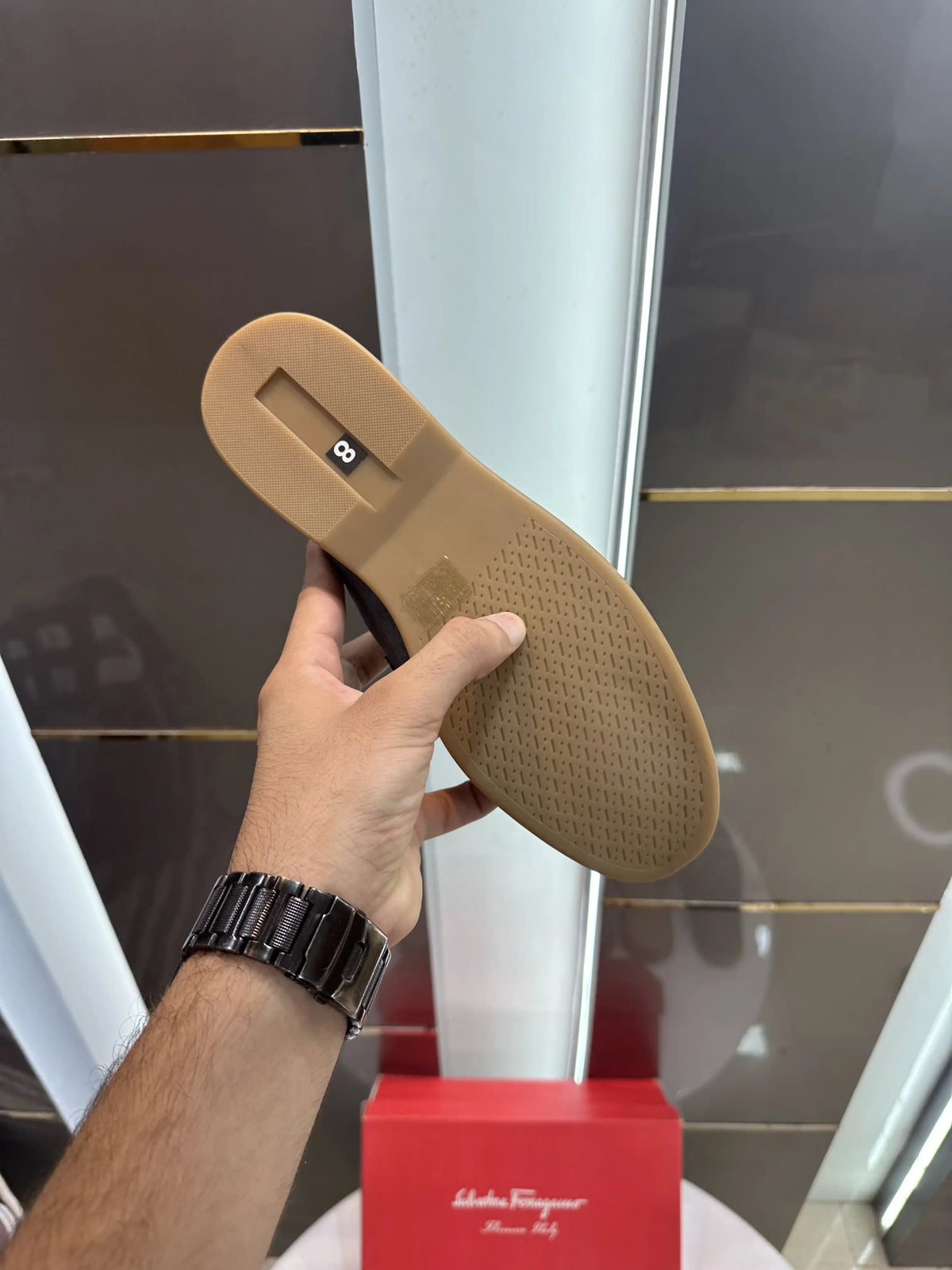 Salvatore_Ferragamo Beige Premium Suede Leather Slip-Ons