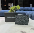 Michael Kor s Monogram Premium Money Clipper Black With Box mk120